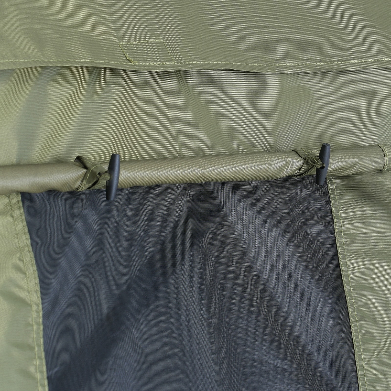 Pop Up Gazebo Canopy With Mesh Mosquito Netting And Privacy Panels_voghion.com